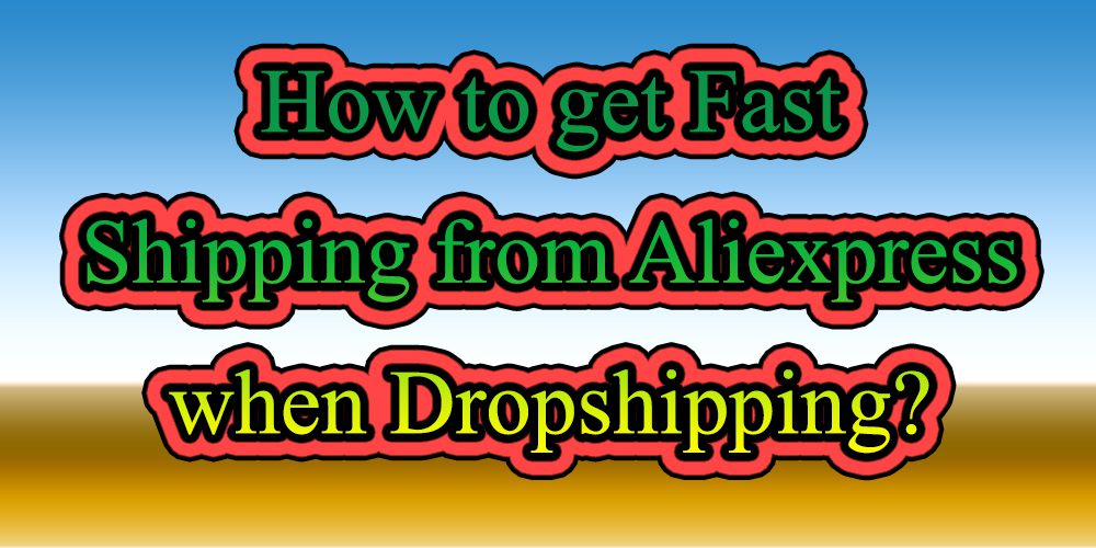 Aliexpress standard Shipping